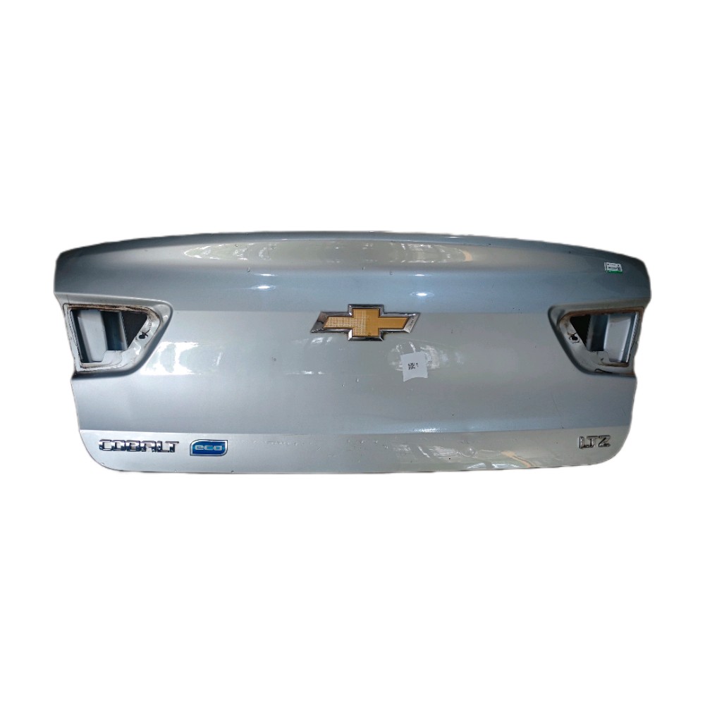 Tampa Traseira Porta Malas Chevrolet Cobalt 2012/2016 Prata