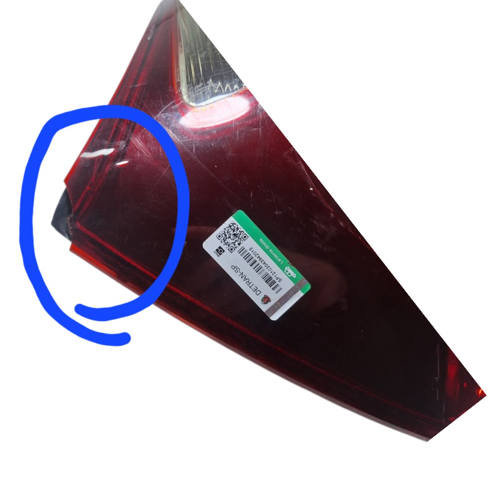 Lanterna Lado Direito Chevrolet Cobalt  Direito/passageiro Vermelho 3