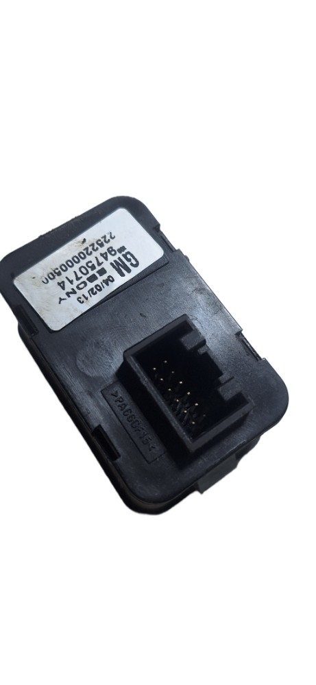 Botão Dianteiro Vidro Eletrico Lado Esquerdo Chevrolet Agile 3