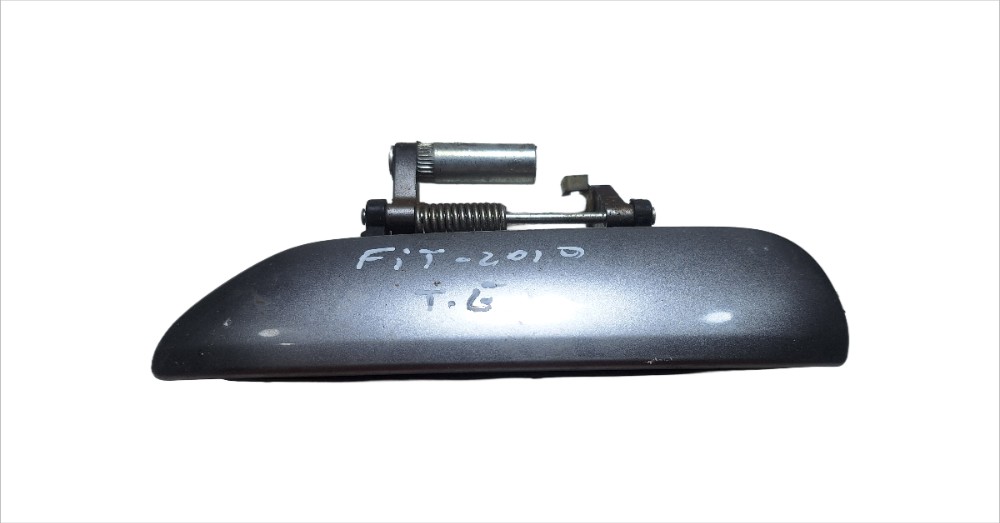 Macaneta Externa Traseira Esquerda Honda Fit  Preto Traseira 2