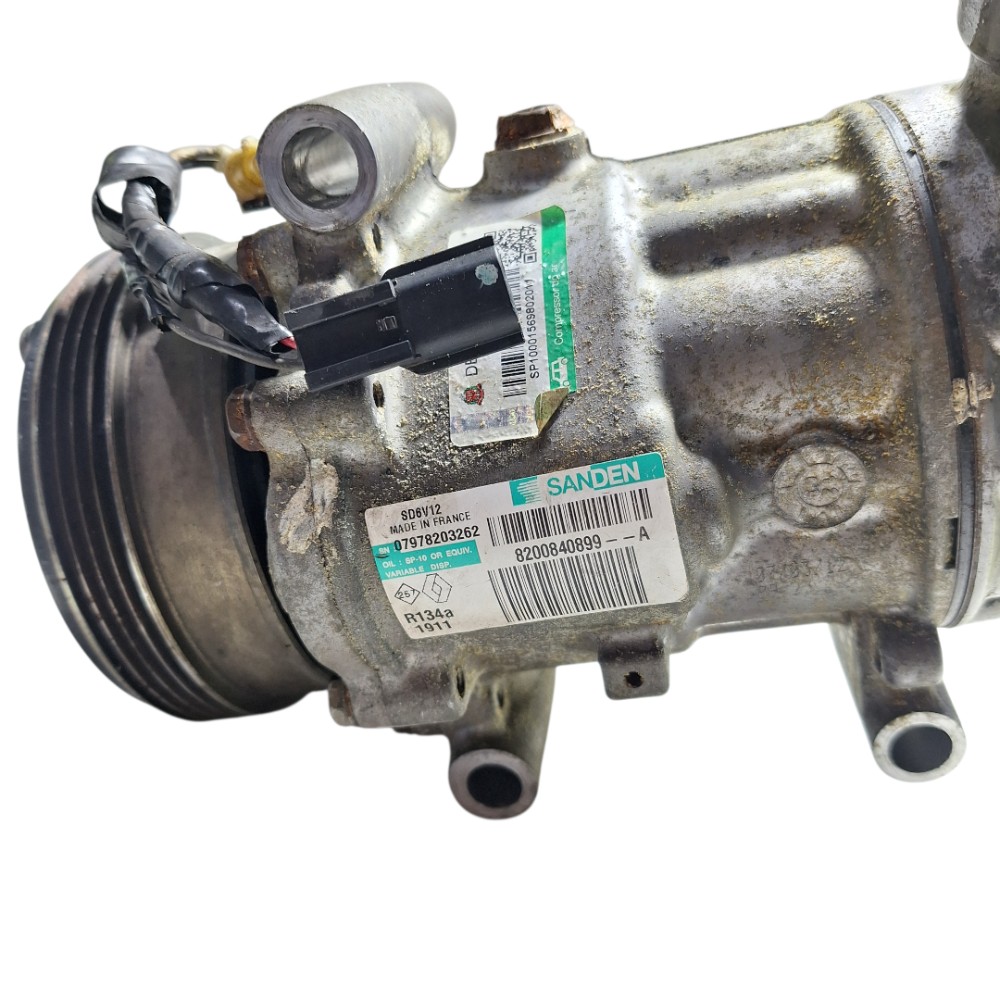 Compressor De Ar Condicionado Clio Sandero Logan 1.0 6