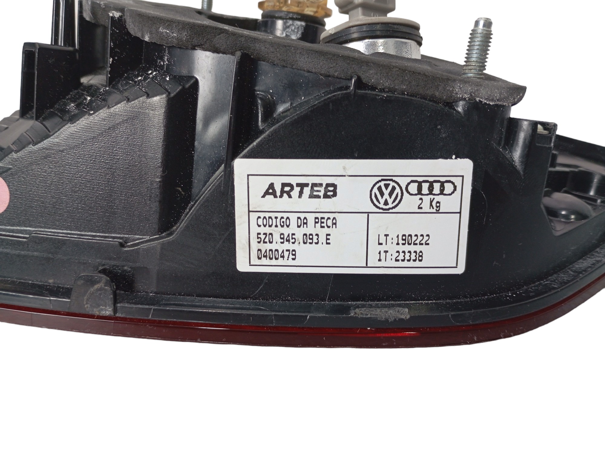 Lanterna Fox 2015 A 2019 Tampa Traseira Esquerda Esquerdo Vermelho 6