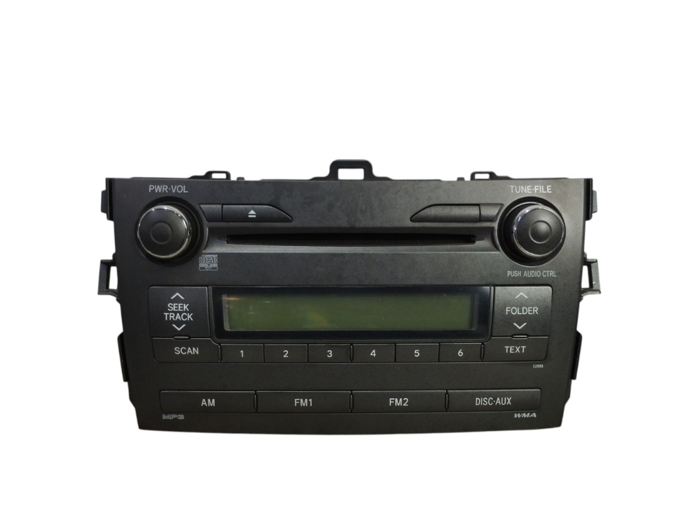 Radio Som Cd Player Corolla 2009 A 2013 861200e80