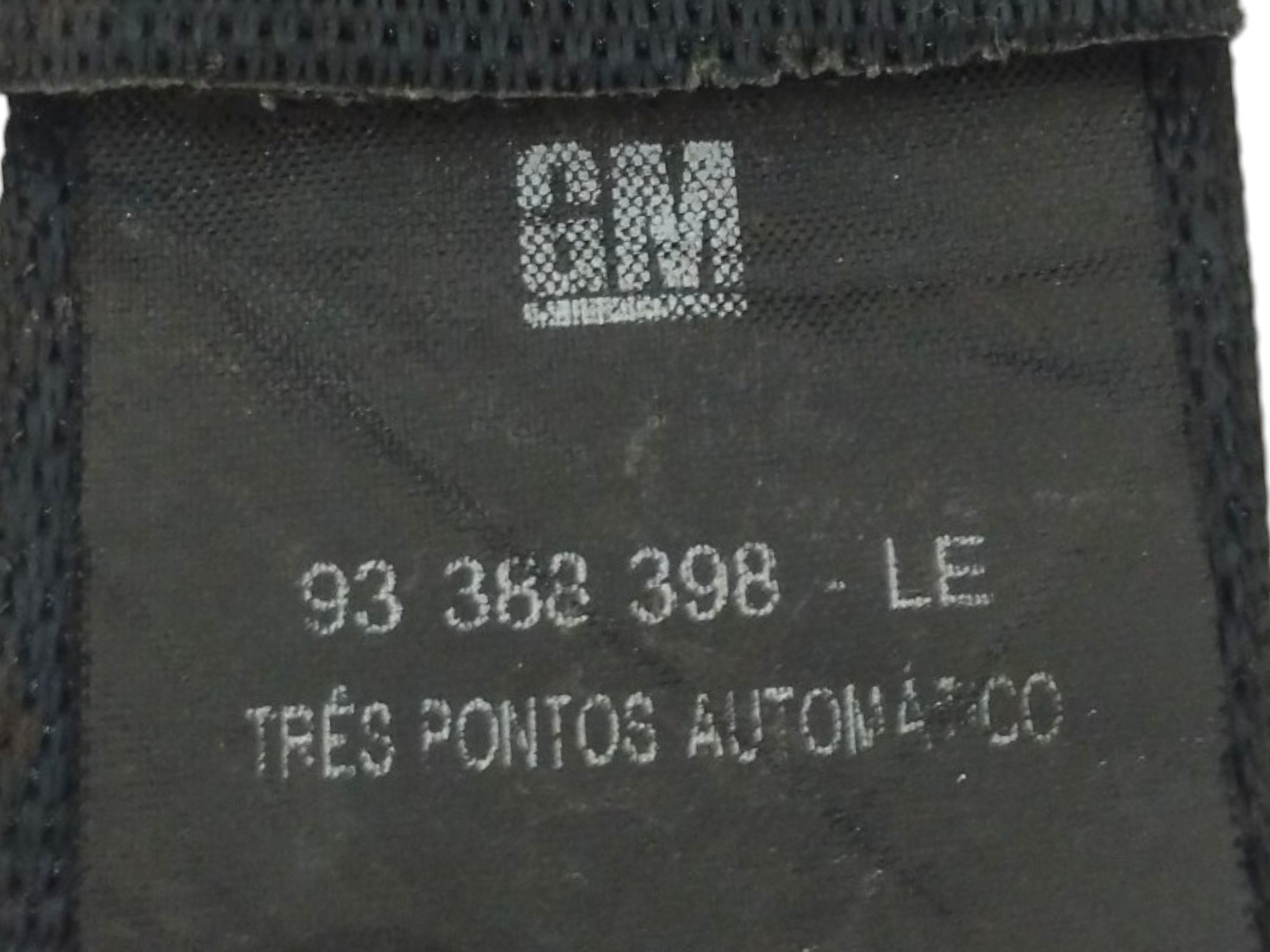 Cinto Seguranca Traseiro Corsa 1998 a 2016 Esquerdo 93388398 2