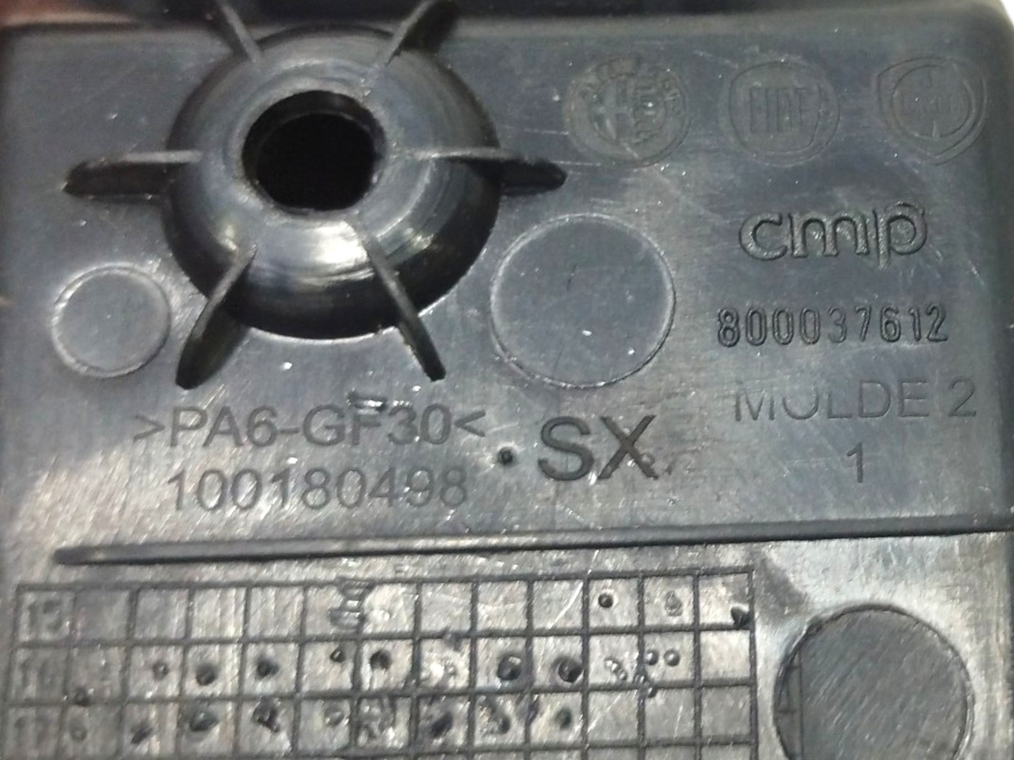 Macaneta Interna Porta Mobi Uno 10 A 21 Diant Tras Esquerda Preto Dianteira/traseira 5