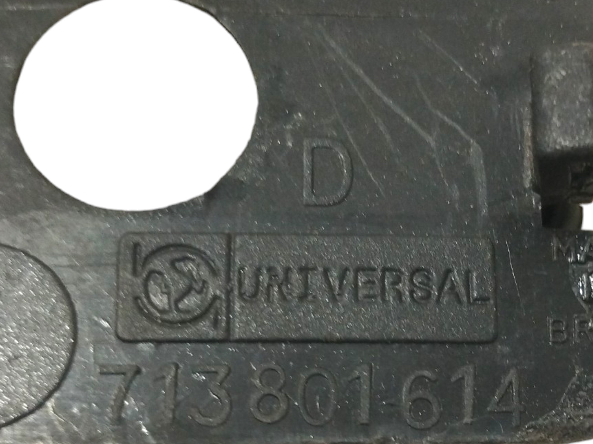 Macaneta Interna Porta Palio 1996 A 2007 Direito 71381614 Preto Traseira 3