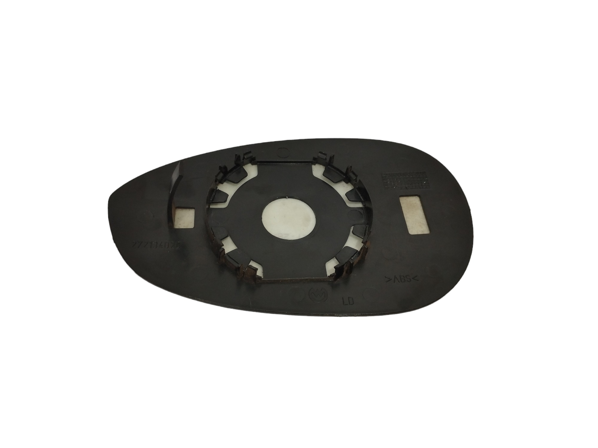 Lente Com Base Retrovisor Punto Linea 2007 A 2017 Direito 5