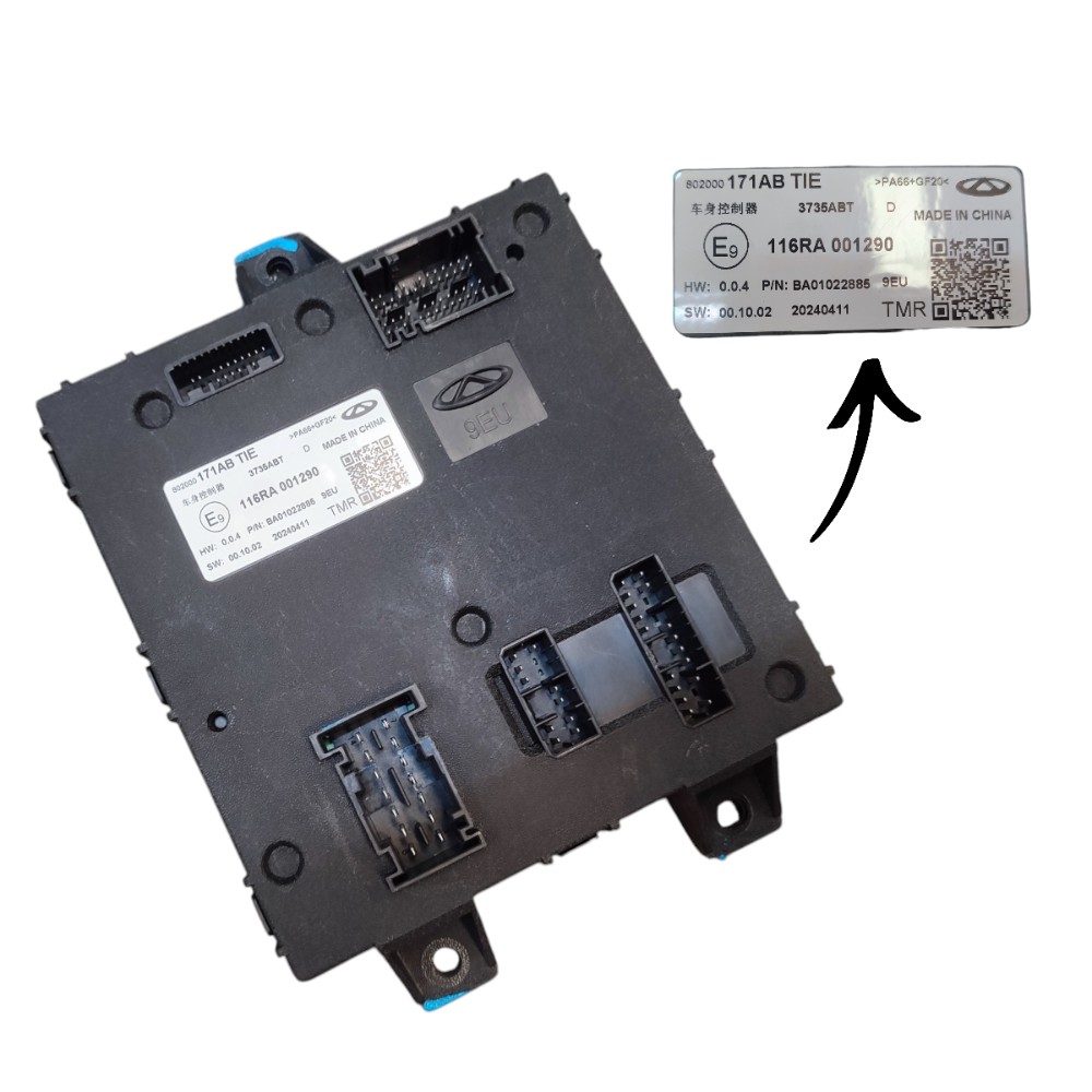 Kit Code Módulo Injeção Tiggo 7 Sport 1.5 Flex 2024 2025 – Campo