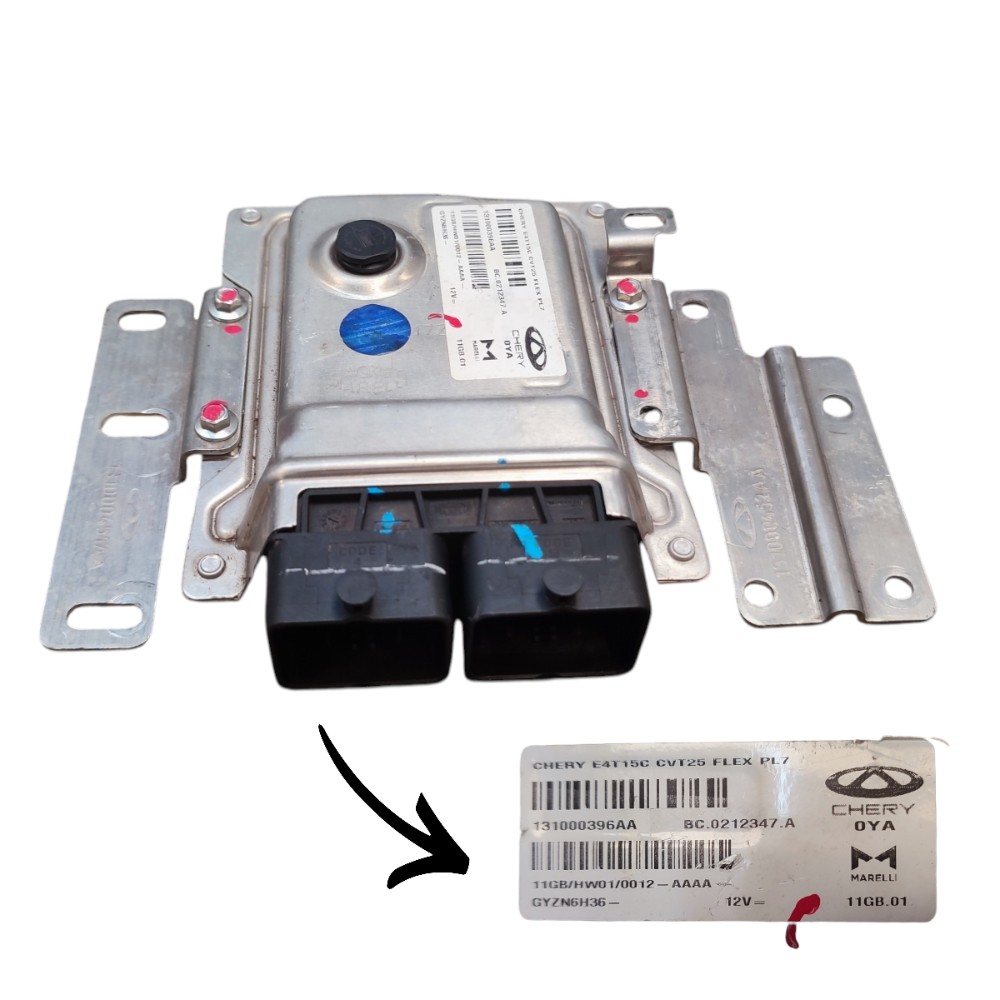 Kit Code Módulo Injeção Tiggo 7 Sport 1.5 Flex 2024 2025 – Campo