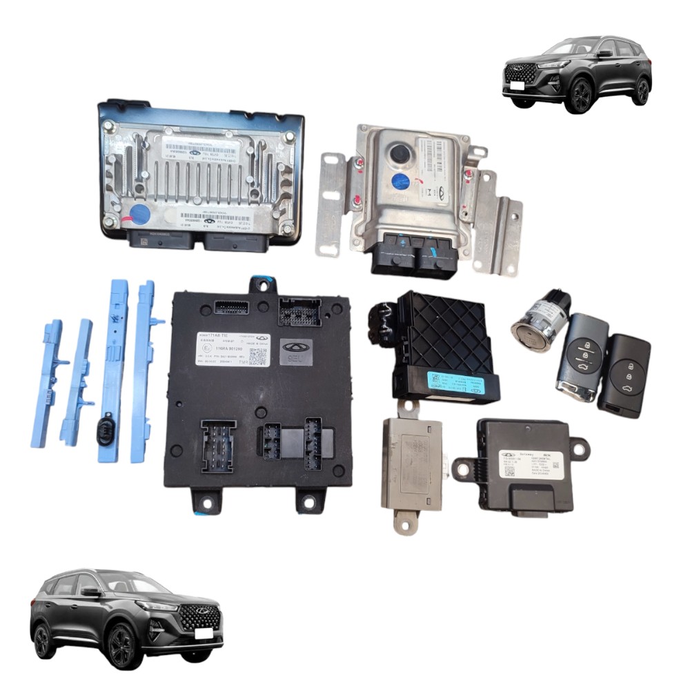 Kit Code Módulo Injeção Tiggo 7 Sport 1.5 Flex 2024 2025 – Campo