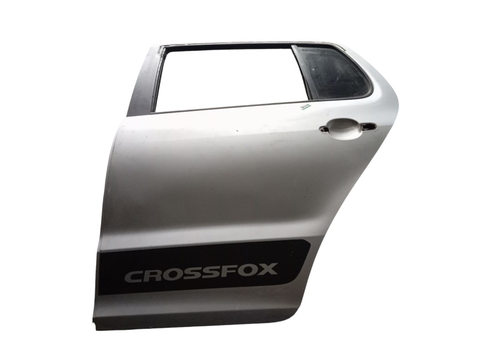 Porta Traseira Esquerda Vw Fox Crossfox 2011 Traseira Esquerdo Prata 1