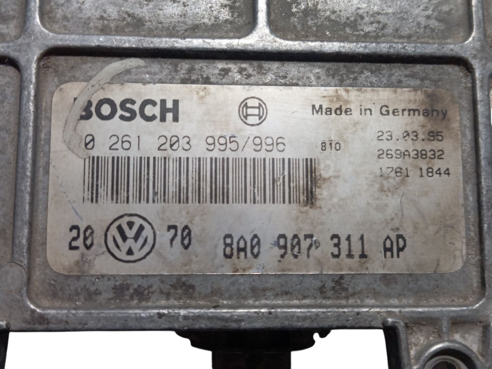 Módulo Injeção 1.8 Gl Vw Golf 1995 A 1995 6