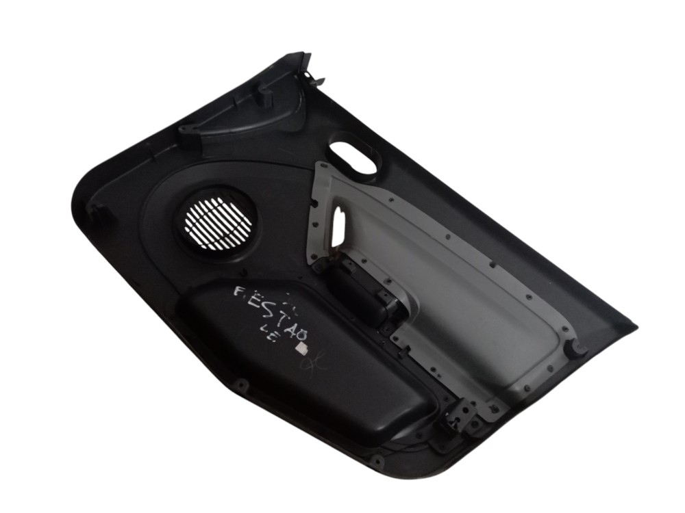 Forro Porta Dianteira Esquerda Ford Fiesta 2005 Preto 5