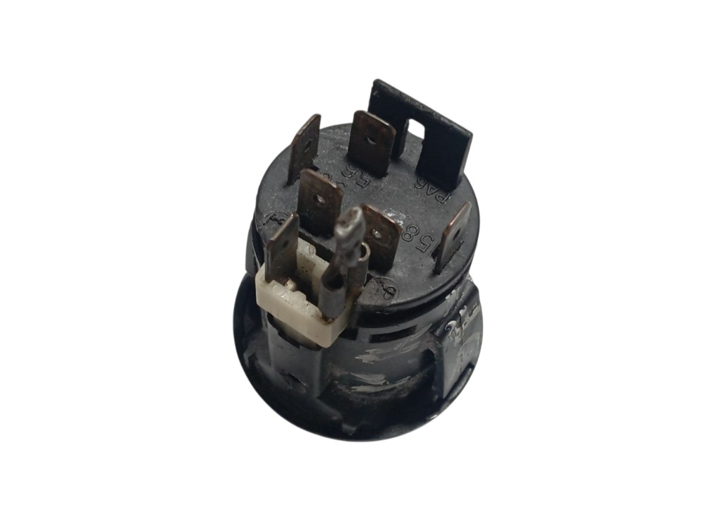 Botão Chave Luz Farol Gm Chevette Kadett Preto 6
