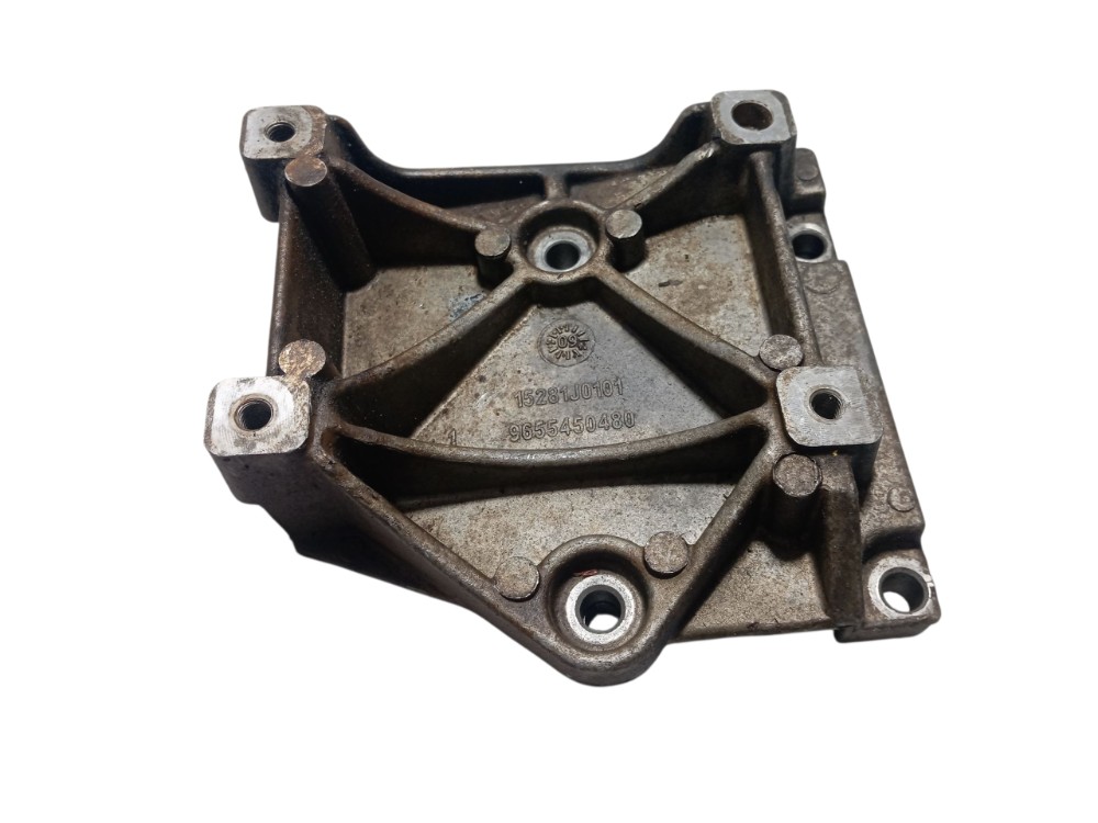 Suporte compressor ar 1.6 condicionado 2 peugeot 2010 a 2011 7