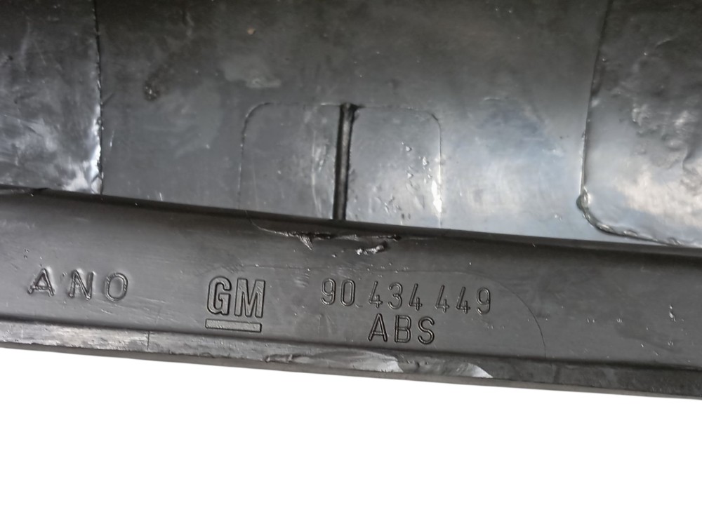 Moldura Superior Coluna Carenagem Acabamento Cor 1995 A 1999 Preto 6