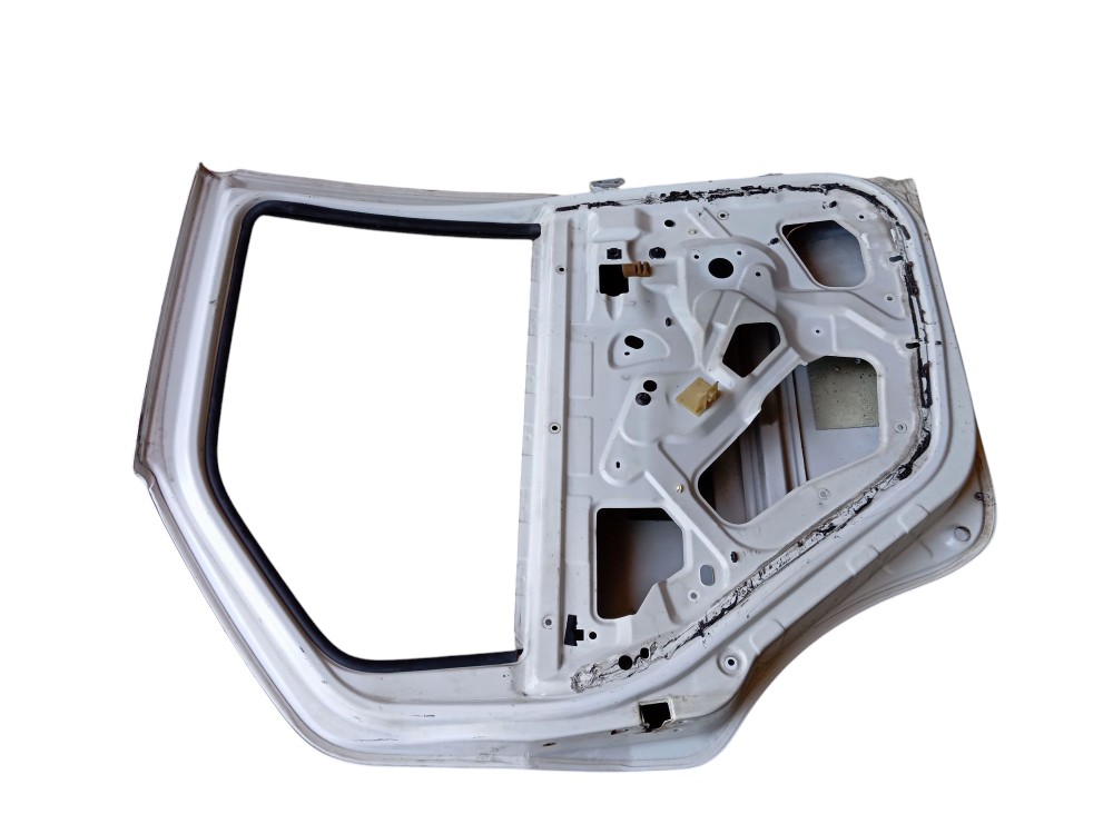Porta Traseira Esquerda Renault Logan 2009 Traseira Esquerdo Branco 6