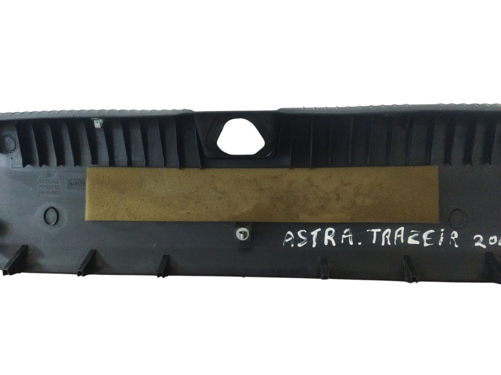 Soleira Acabamento Porta Mala Gm Astra Hatch 1999 Preto 5