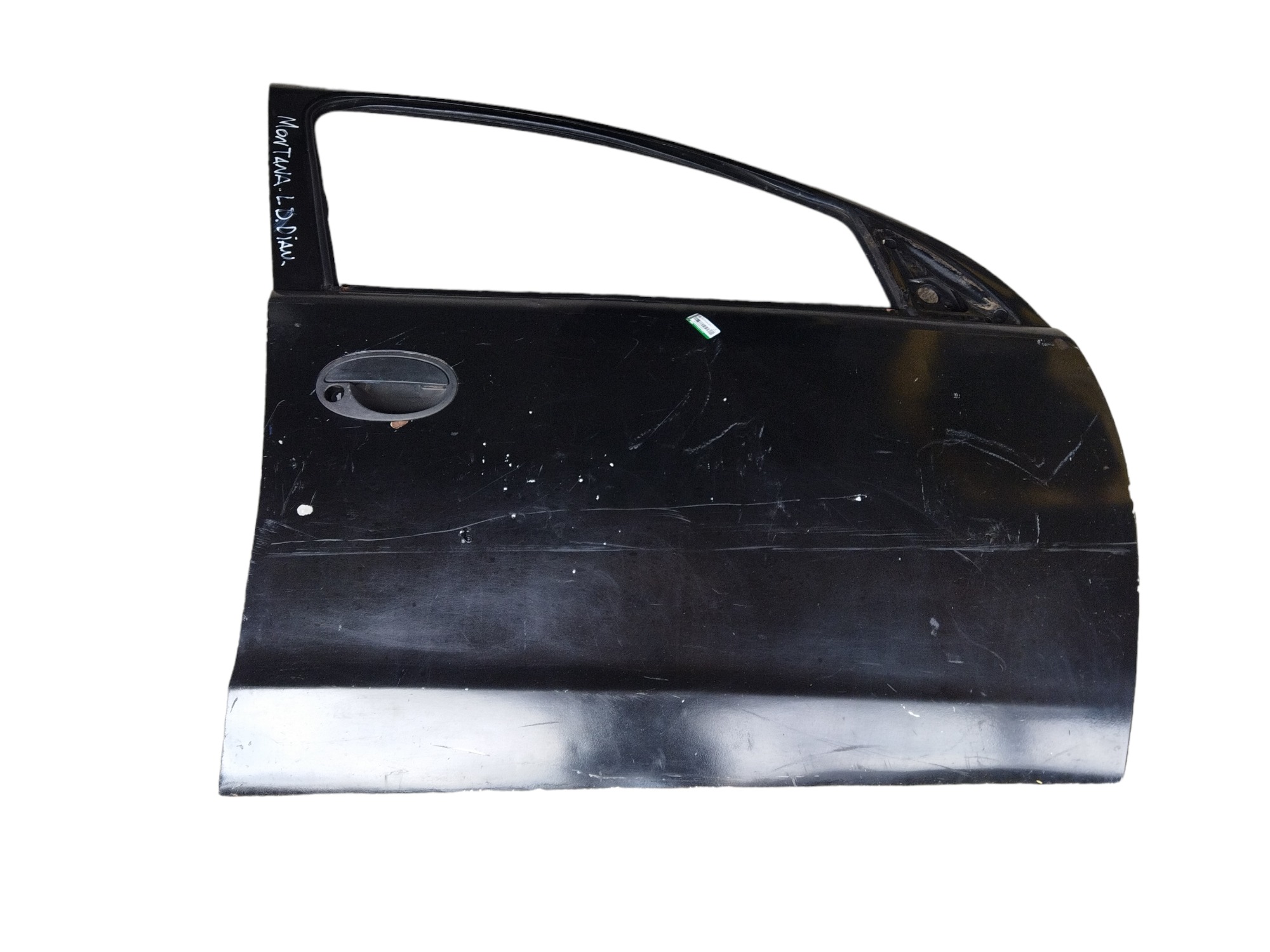 Porta Dianteira Direita Gm Corsa Montana 2005 Dianteira Direito Preto 4