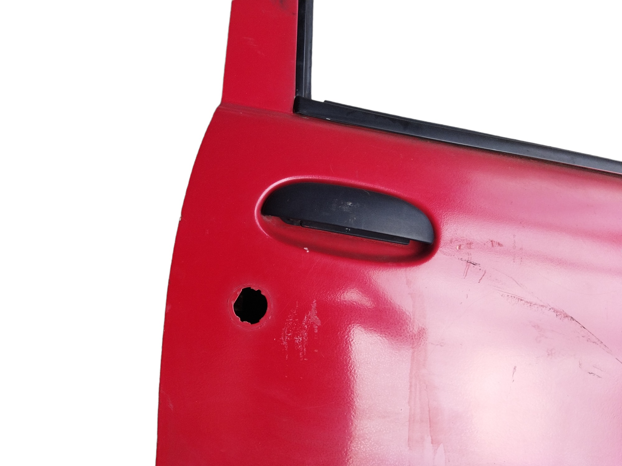 Porta Dianteira Direita Fiat Palio 2 Portas 1998 A 2004 Dianteira Direita Vermelho 5
