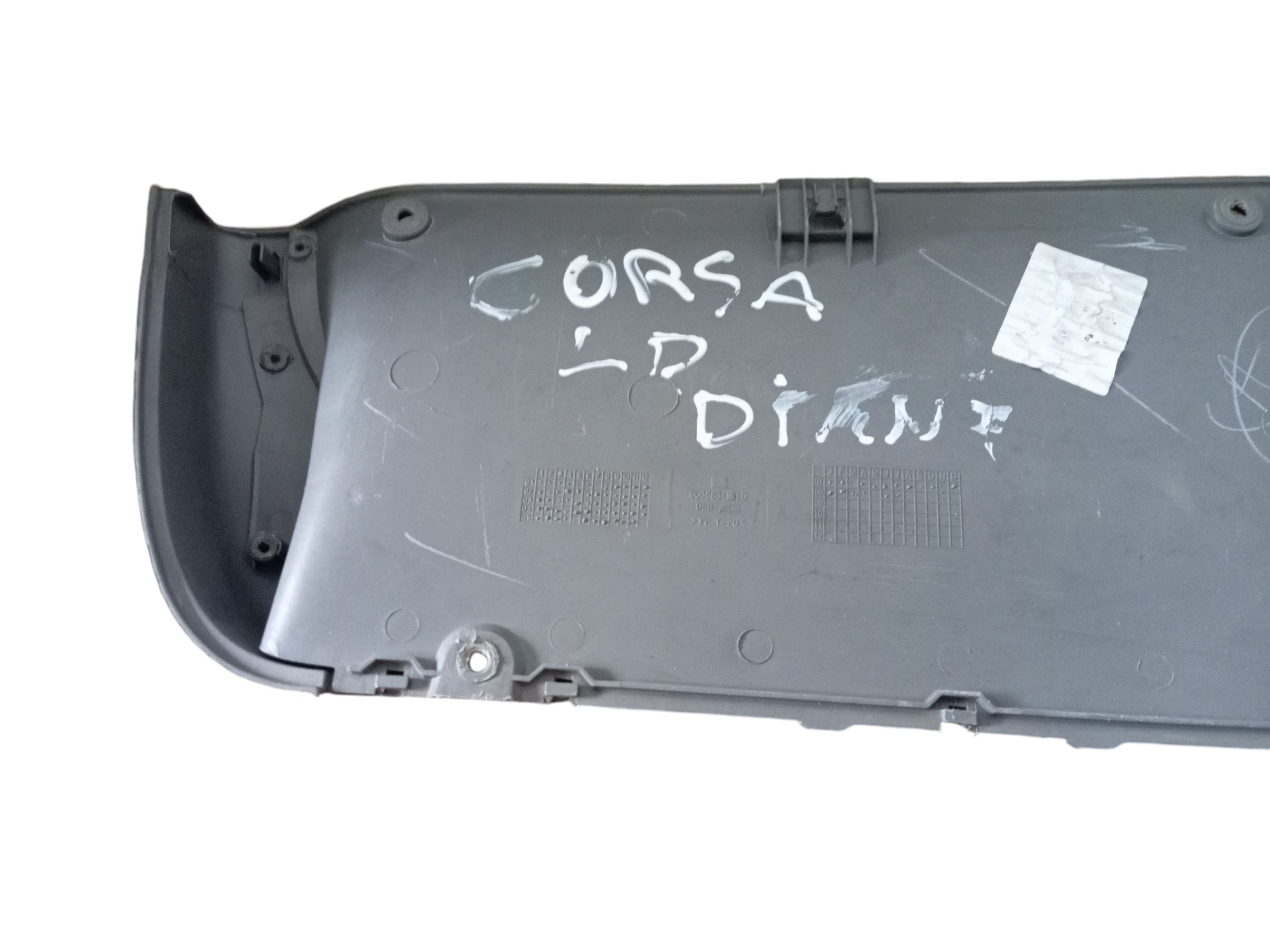 Acabamento Porta Objetos Dianteiro Direito Gm Corsa 3