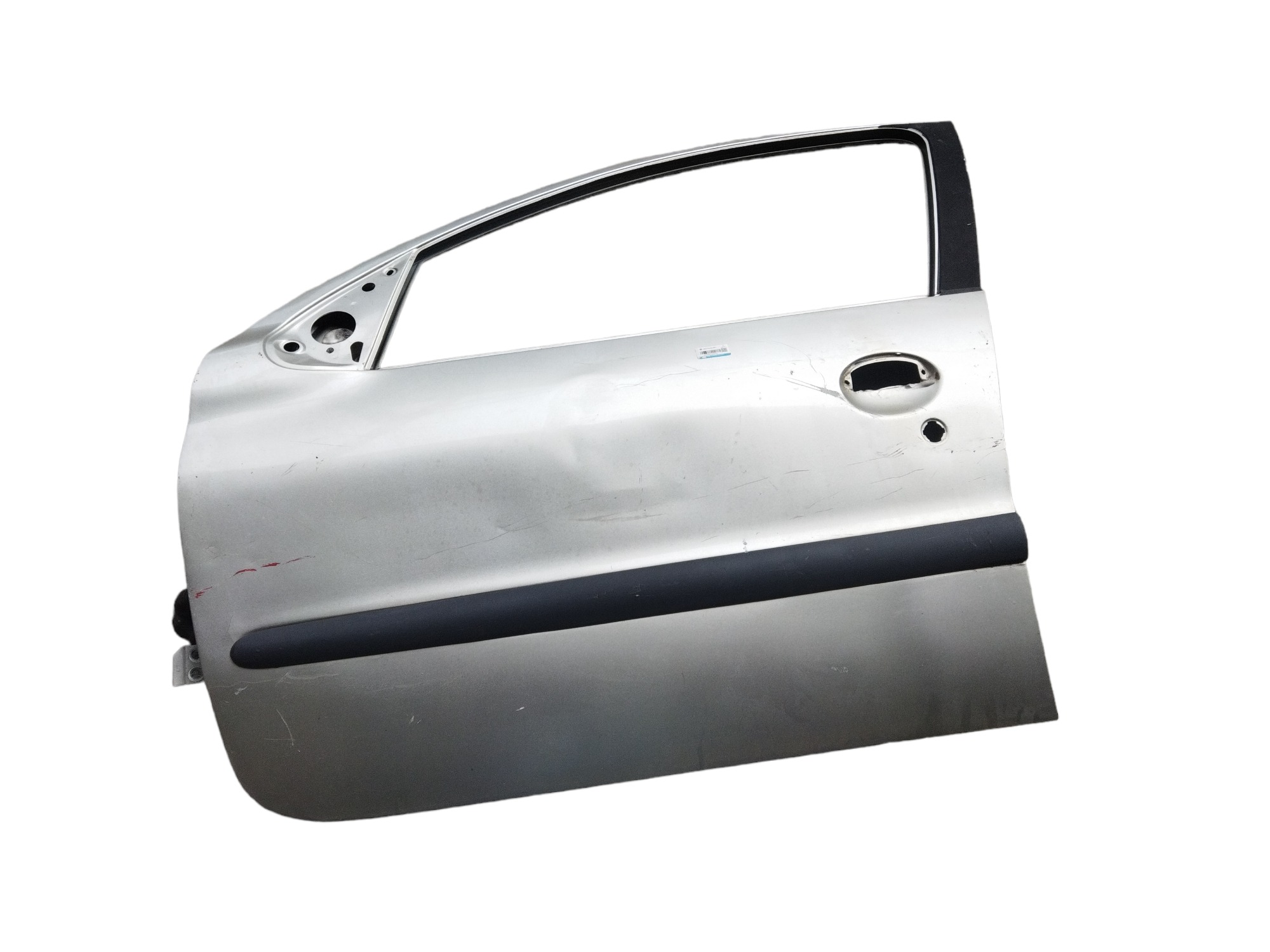 Porta Dianteira Esquerda Peugeot 206 2portas Dianteira Esquerda Cinza 1