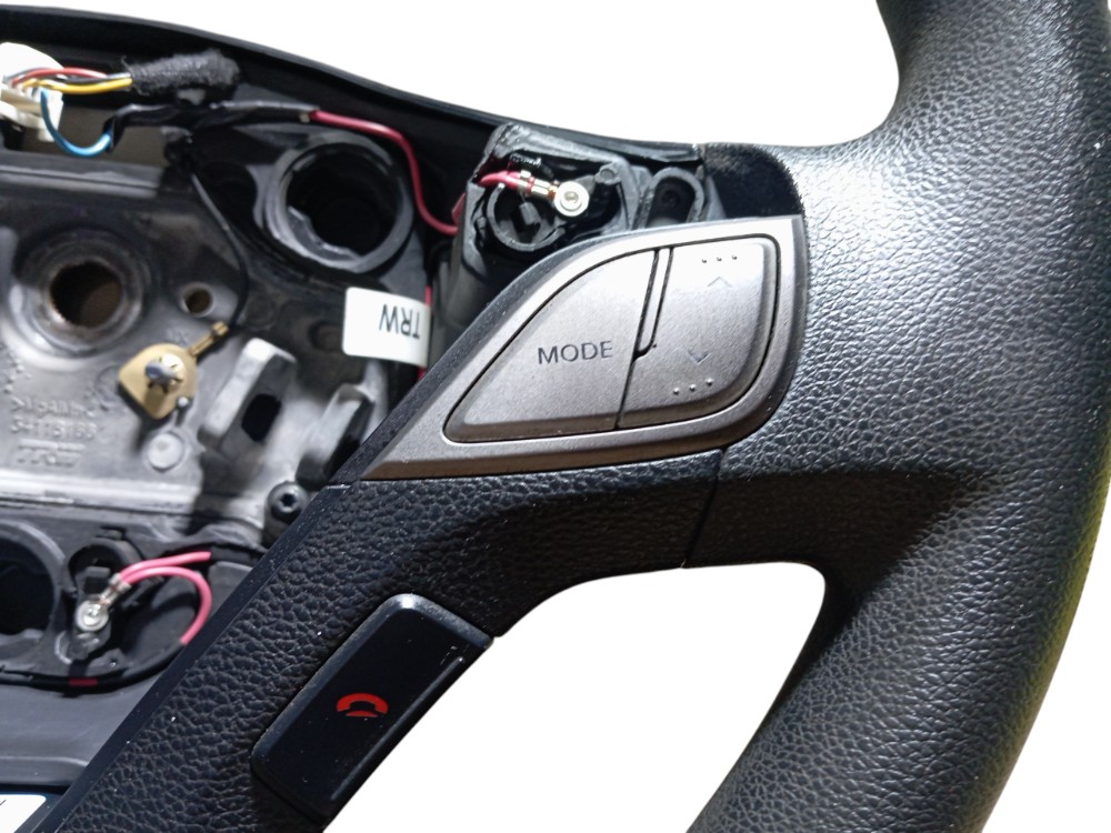 Volante Direção Ccomando Hyundai Hb20 2013 A 2019 Preto 5