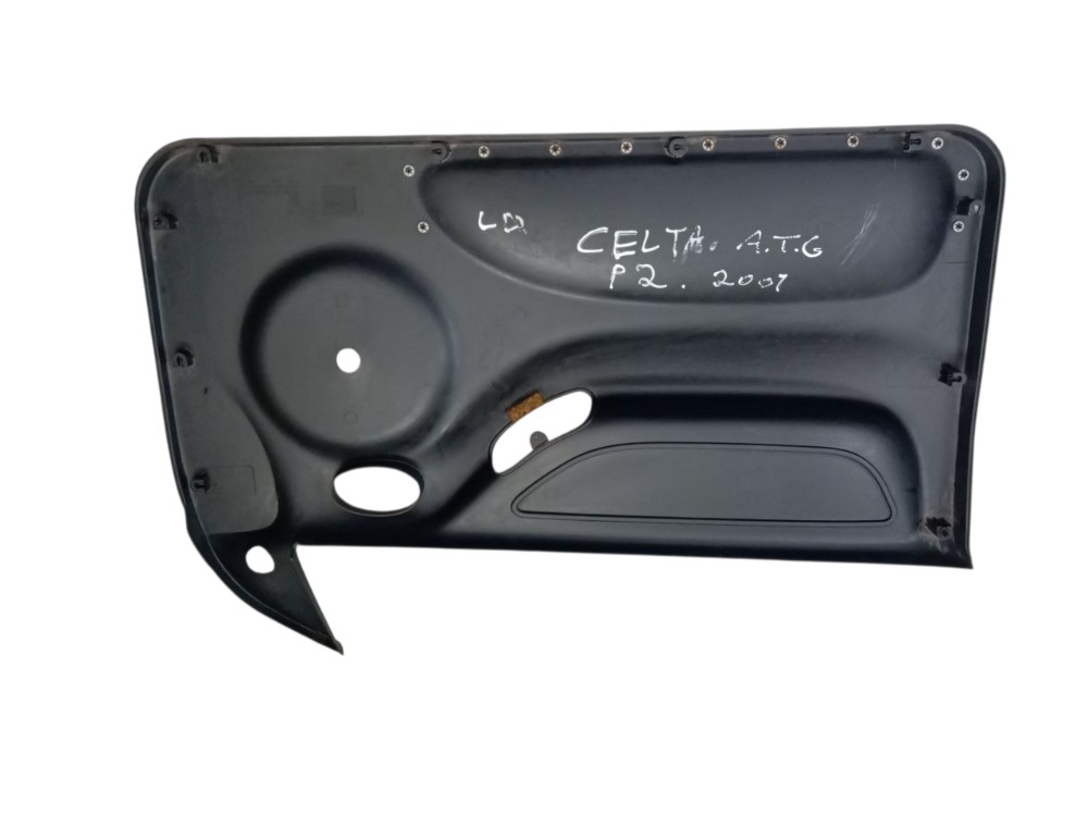 Forro Porta Direito Dianteiro Gm Celta 2001 A 2005 Preto 3