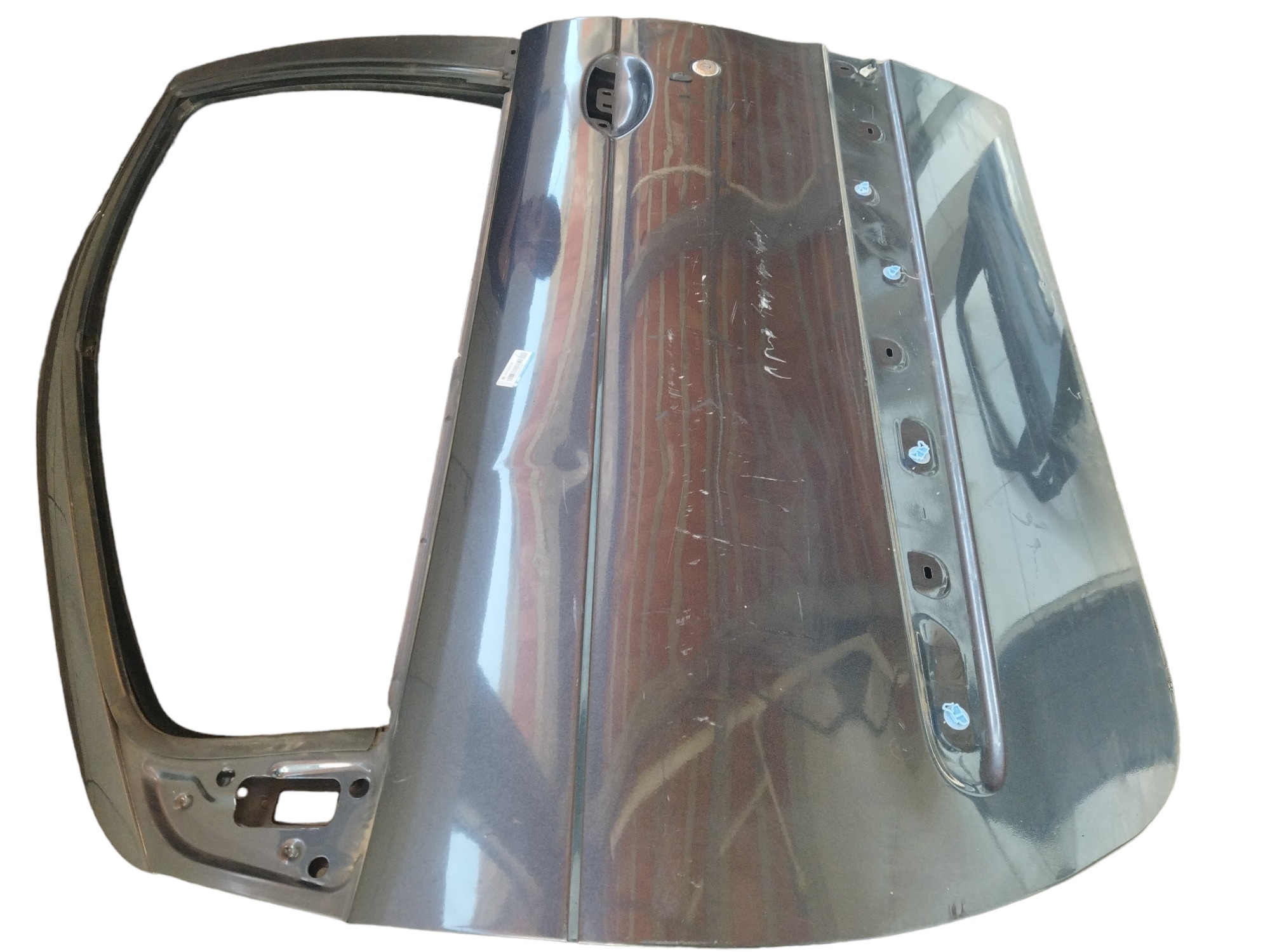 Porta Dianteira Esquerda Renault Scenic 2004 Dianteira Esquerda Azul 5