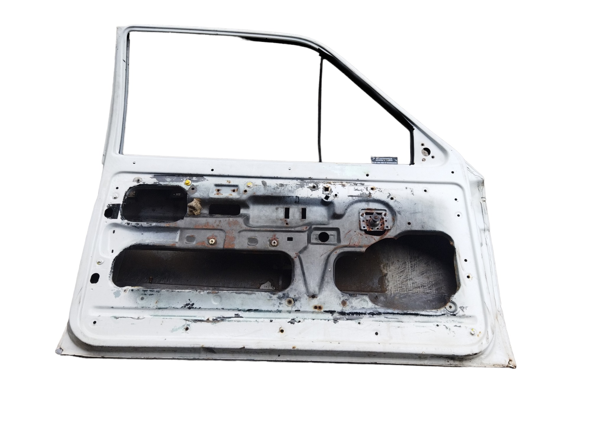 Porta Dianteira Esquerda Vw Saveiro Quadrada 1987 4