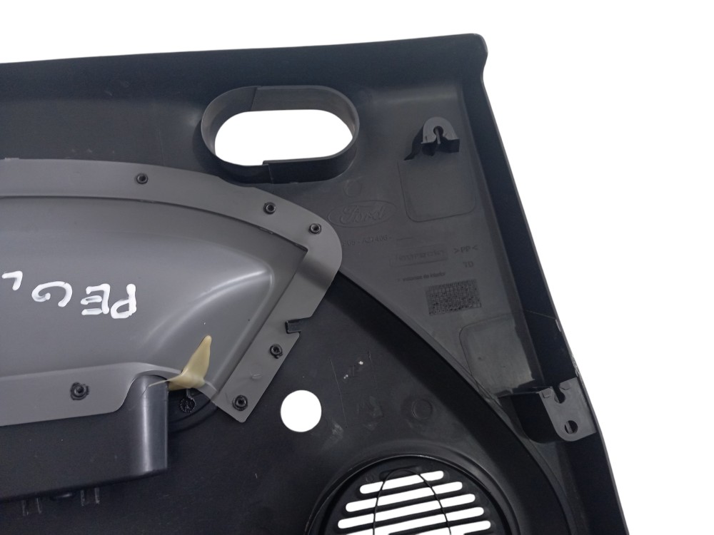 Forro Porta Traseira Direita Ford Fiesta 2003 A 2014 Preto 4