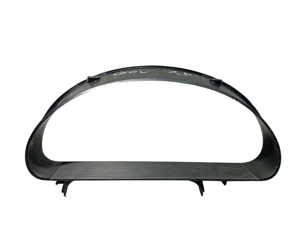Moldura Acabamento Painel Instrumentos Vw Gol Parati Bola Preto 5