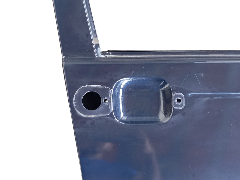 Porta Dianteira Direita Fiat Uno Elba Dianteira Direto Azul 4