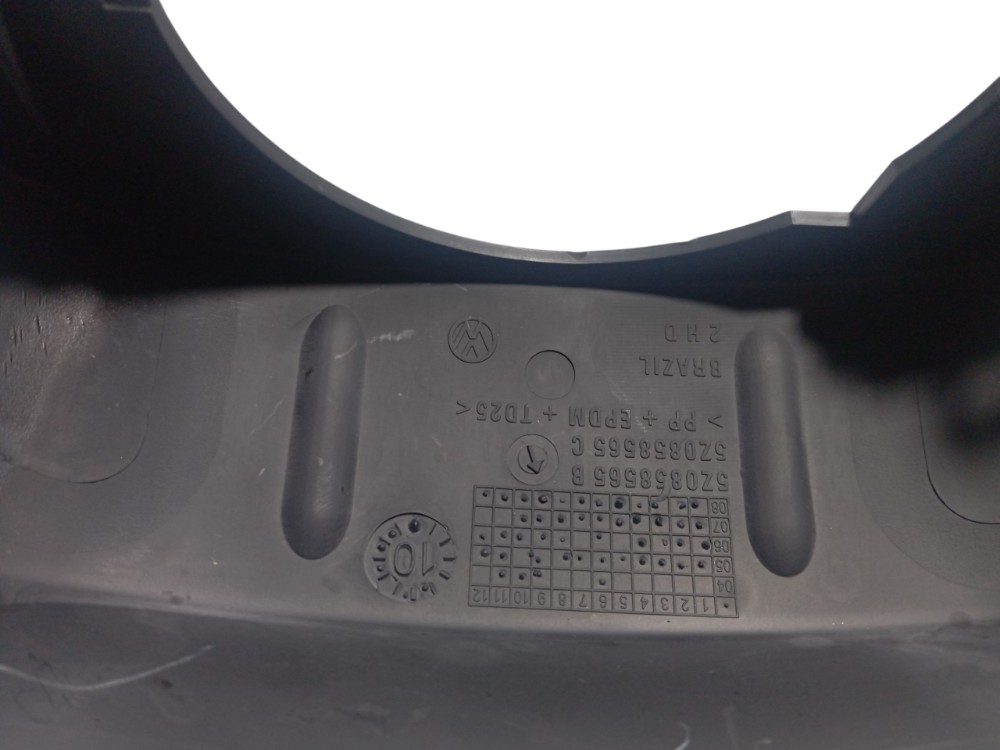 Moldura superior coluna acabamento direção fo vw 3