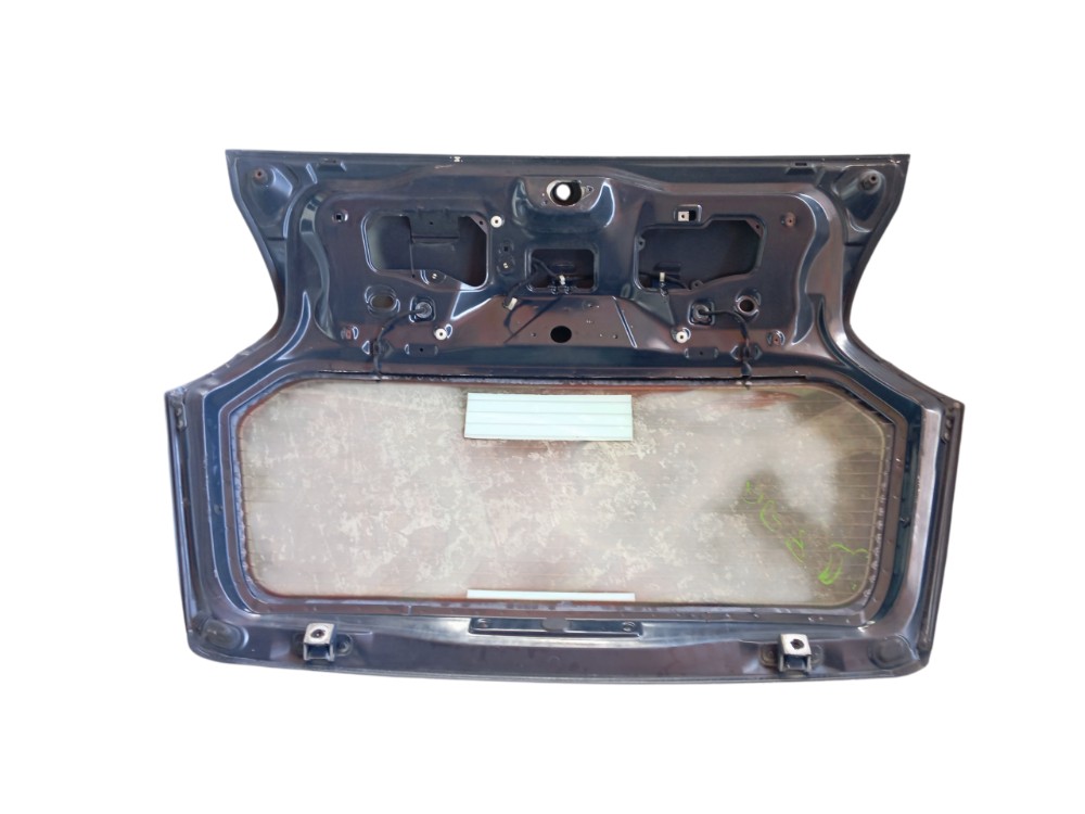 Tampa Traseira Porta Malas Fiat Palio 2005 Com Detalhe Azul 4