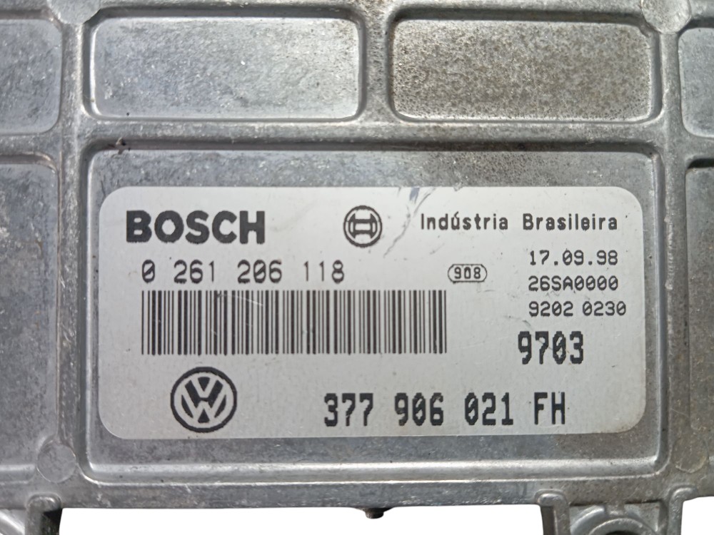 Módulo Injeção Eletrônica Vw Gol Mi 1.0 8v 5