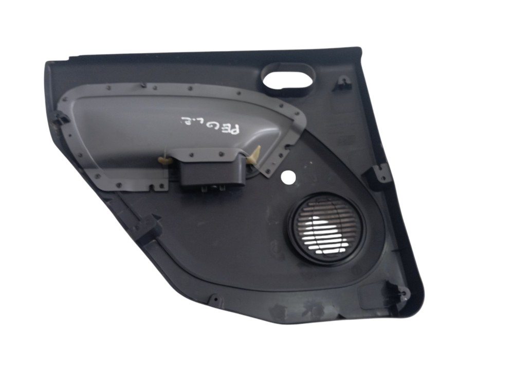 Forro Porta Traseira Direita Ford Fiesta 2003 A 2014 Preto 2