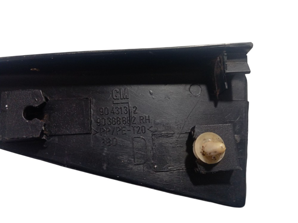 Acabamento Porta Interno Moldura Traseiro Corsa Preto 5