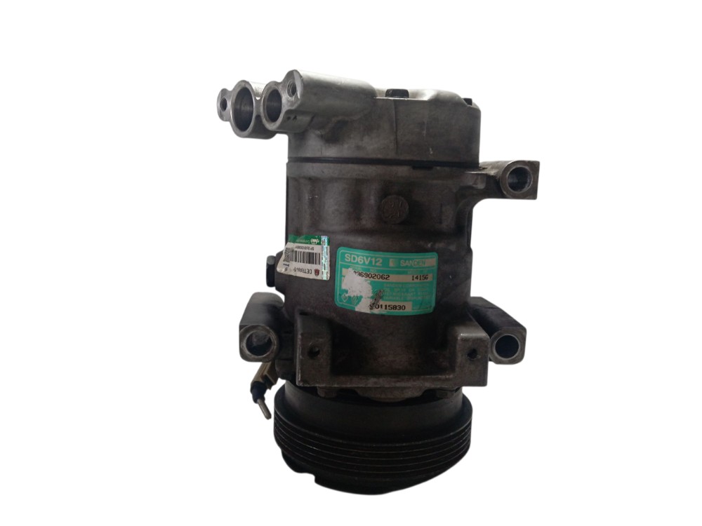 Compressor ar condicionado 1.0 16v c peugeot 206 2001 a 2003