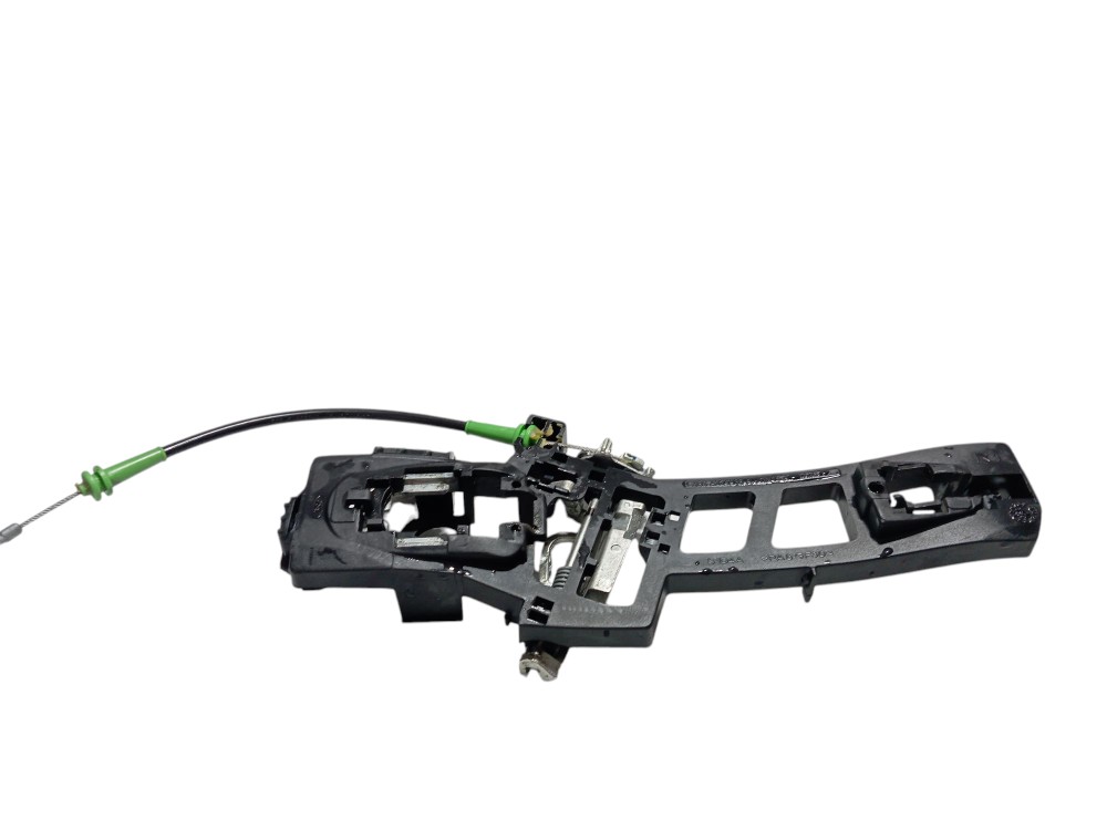 Suporte Maçaneta Porta Dianteira Direita Ford New Fiesta 14 Preto Dianteira 3