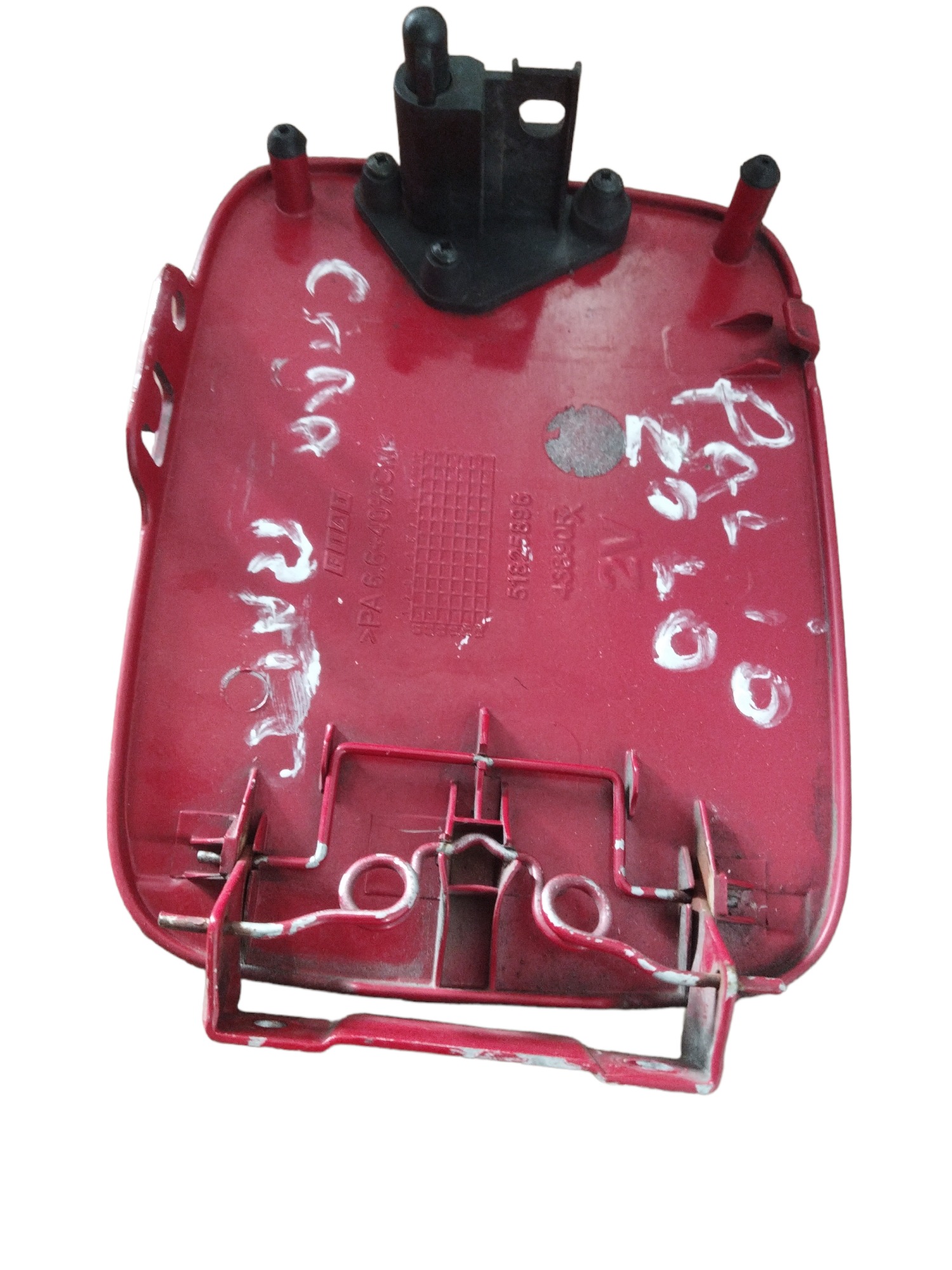 Portinhola Tampa Tanque Combustível Palio Elx 2008 Vermelho 4