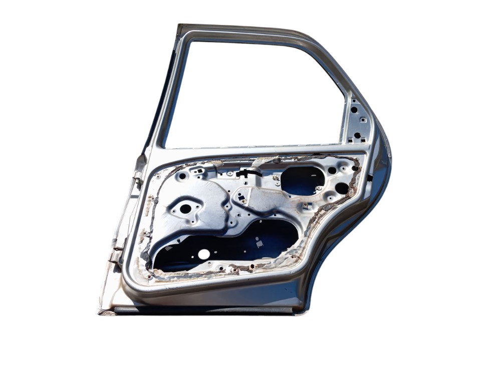 Porta Traseira Direita Fiat Palio Siena 1998 Traseira Direita Cinza 4