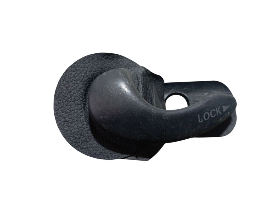 Maçaneta Interna Porta Esquerda Fiat Palio 97 Preto Traseira 1