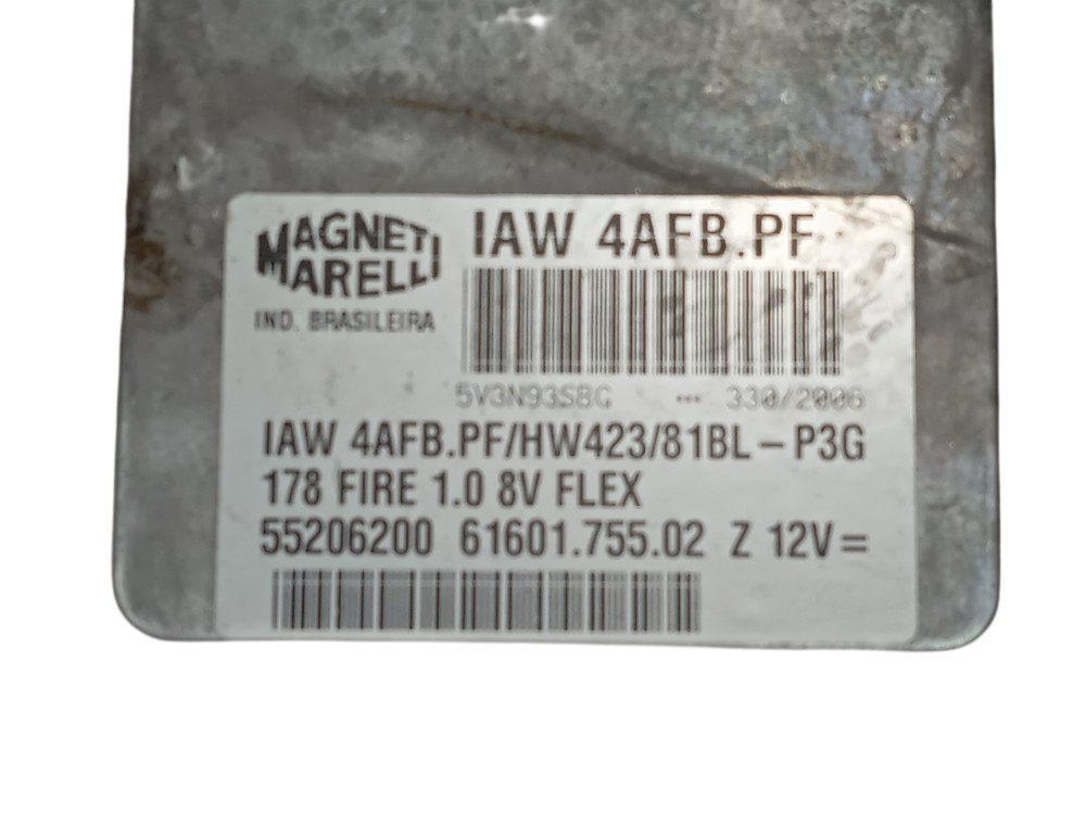 Módulo injeção 1.0 8v fire flex fiat palio uno z 2005 a 2008 7