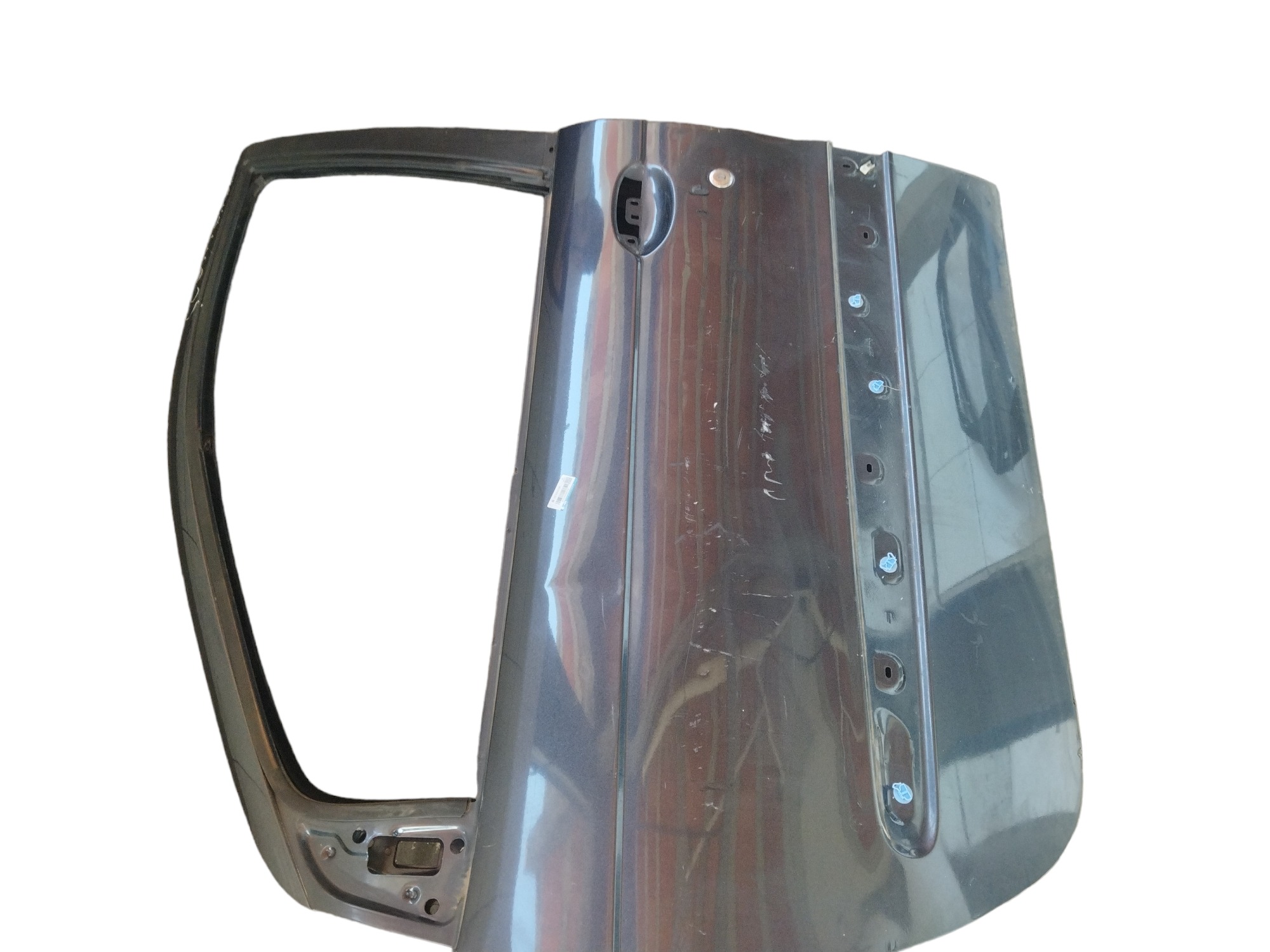Porta Dianteira Esquerda Renault Scenic 2004 Dianteira Esquerda Azul 1