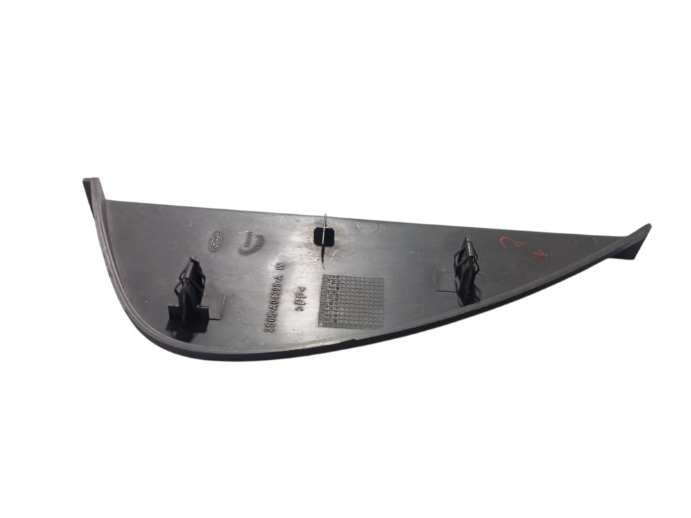 Acabamento Esquerdo Lateral Painel L Ford Fiesta 2002 A 2014 Preto 5