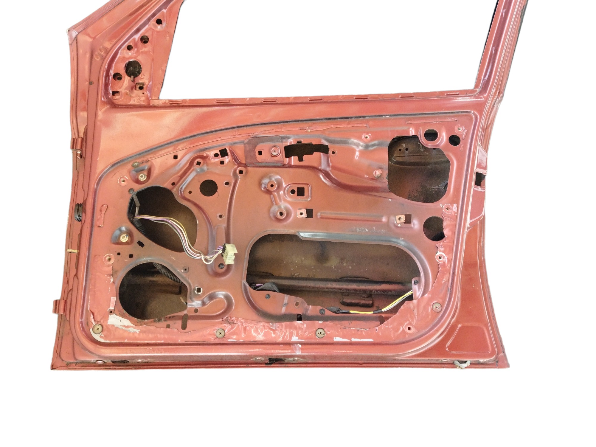 Porta Dianteira Direita Fiat Palio 4portas 1999 Dianteira Direto Vermelho 5