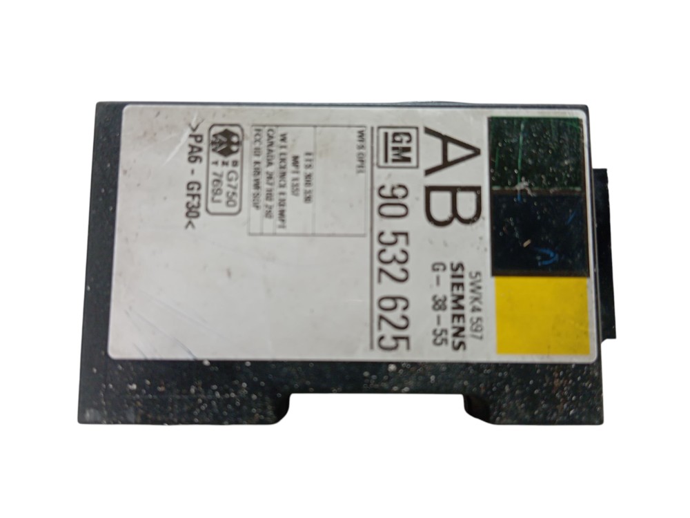 Imobilizador Modulo Antena Ignição Cili Gm Corsa 1997 A 1997 Preto 4