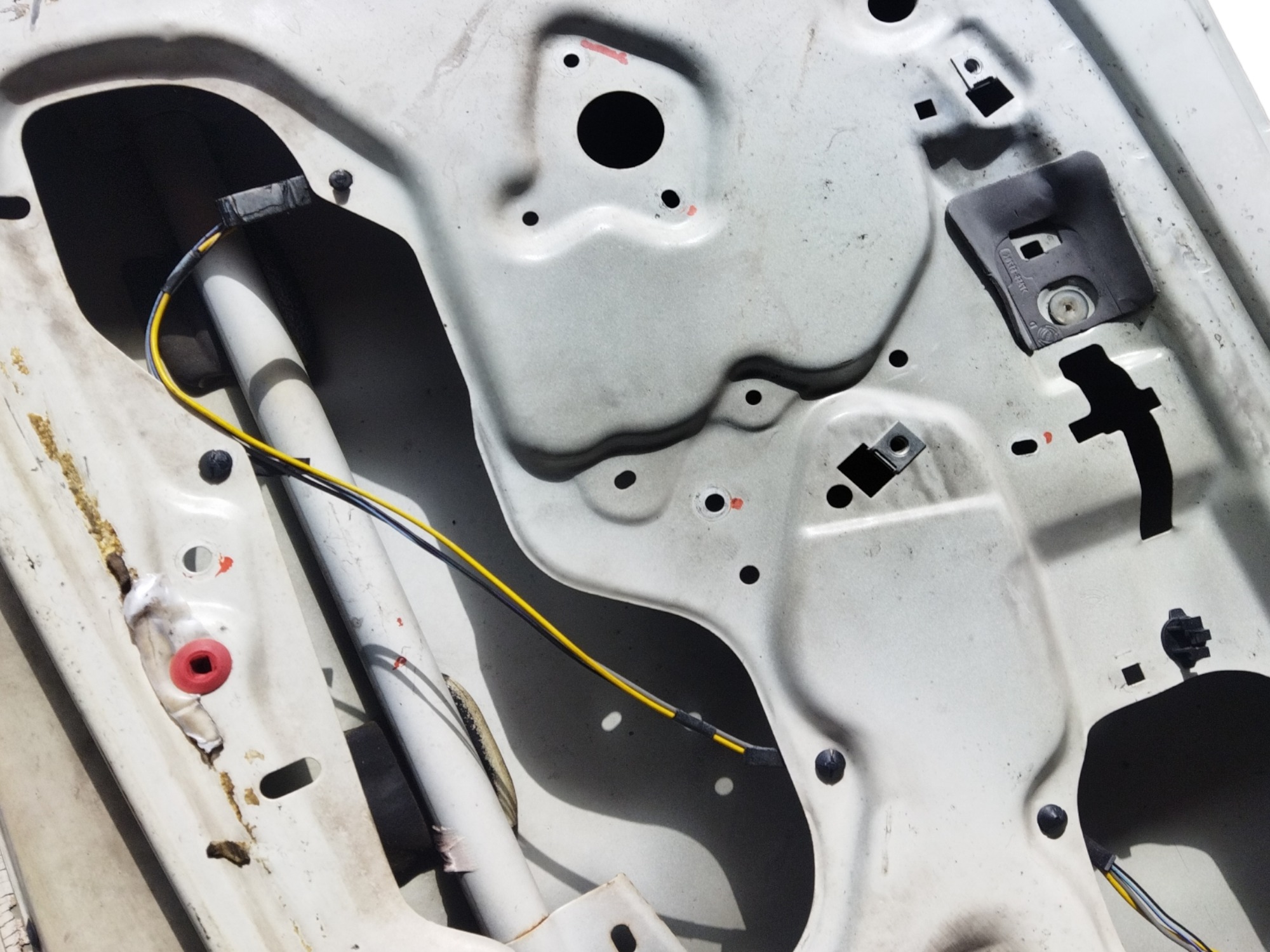 Porta Traseira Direita Fiat Palio Siena 1996/2003 Traseira Direito Branco 7