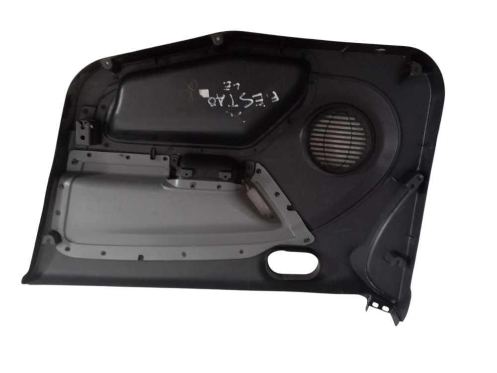Forro Porta Dianteira Esquerda Ford Fiesta 2005 Preto 4